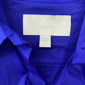 Hugo Boss Cobalt Shirtdress
